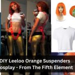 DIY Leeloo Orange Suspenders Cosplay - From The Fifth Element 20