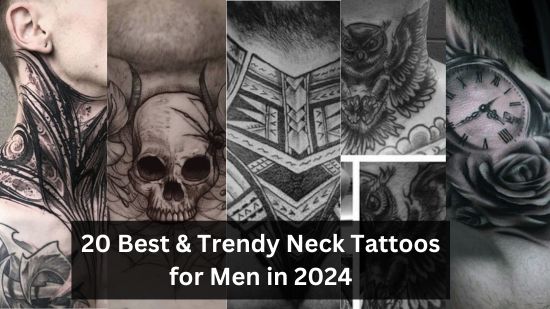 20 Best & Trendy Neck Tattoos for Men in 2024 1