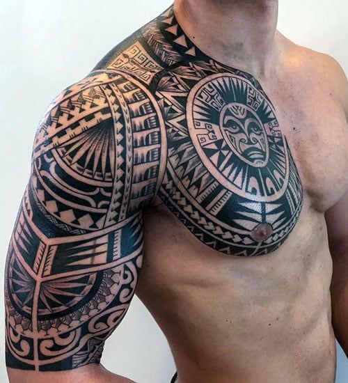 Top 40 Chest Tattoos for Men: Trendy & Bold Designs 14