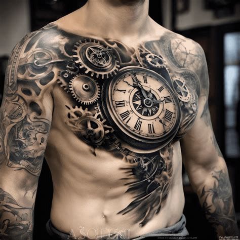 Top 40 Chest Tattoos for Men: Trendy & Bold Designs 15