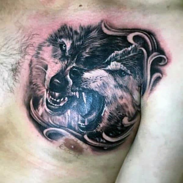 Top 40 Chest Tattoos for Men: Trendy & Bold Designs 20