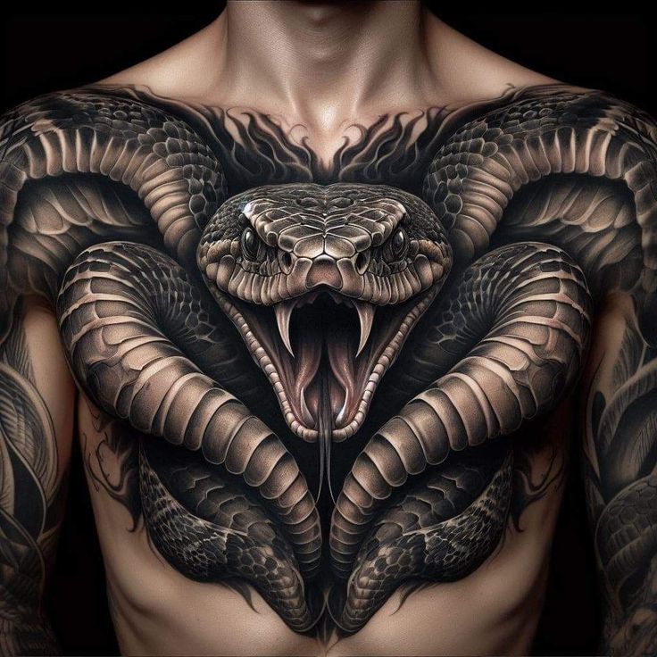 Top 40 Chest Tattoos for Men: Trendy & Bold Designs 26