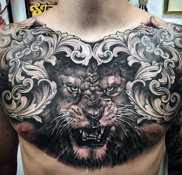 Top 40 Chest Tattoos for Men: Trendy & Bold Designs 28