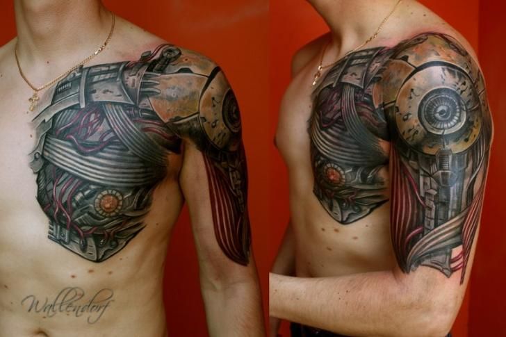 Top 40 Chest Tattoos for Men: Trendy & Bold Designs 8