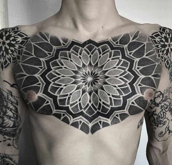 Top 40 Chest Tattoos for Men: Trendy & Bold Designs 2