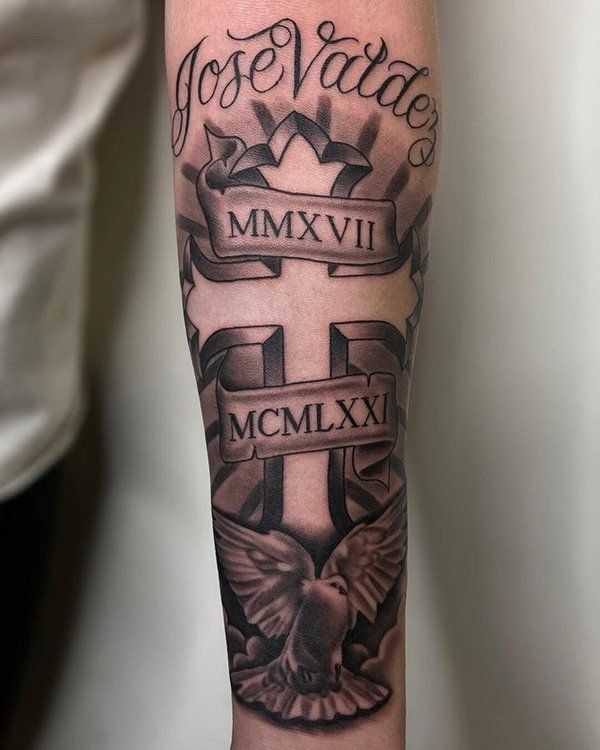 Trending Cross Tattoo Designs for Men: Meaningful and Bold 13