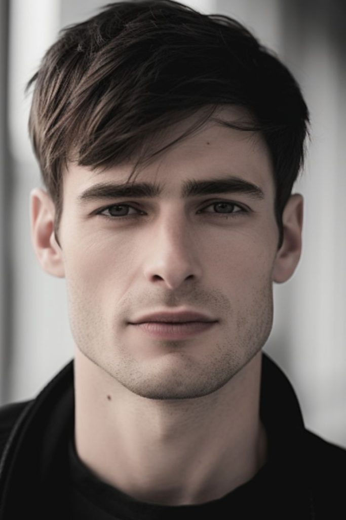 Hairstyles for Men with Square Shape Face 15