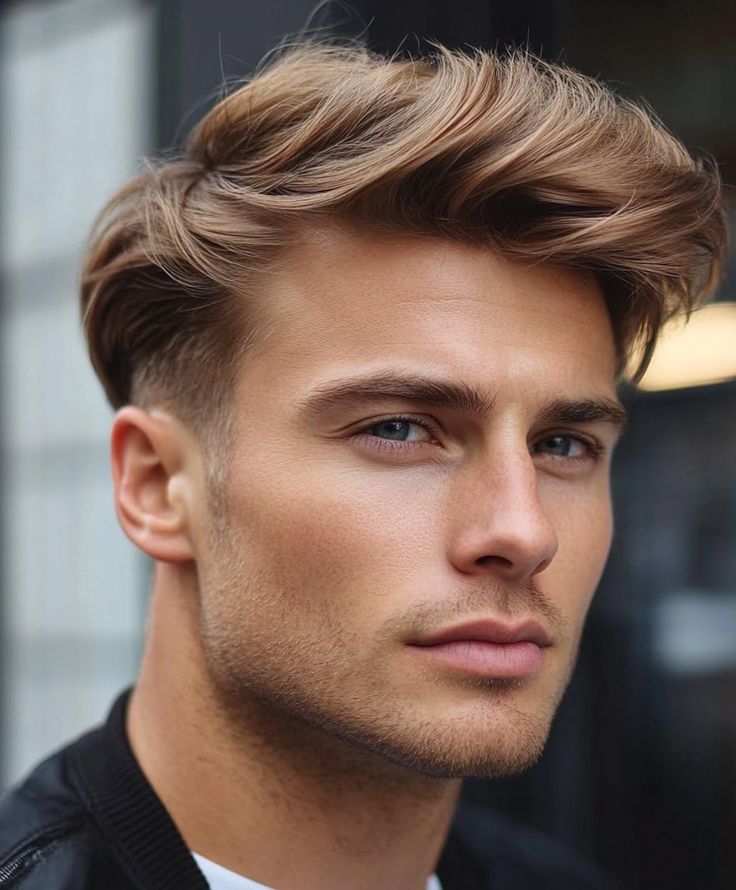 Hairstyles for Men with Square Shape Face 16