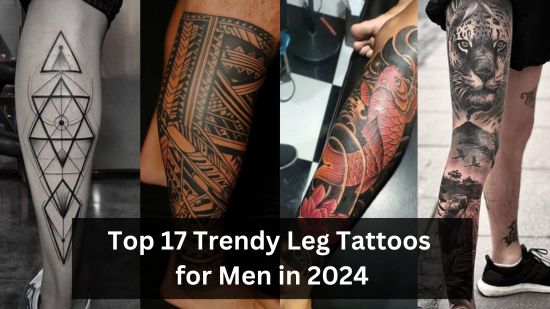 Top 17 Trendy Leg Tattoos for Men in 2024 3