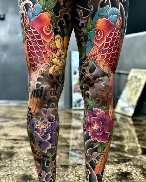 Top 17 Trendy Leg Tattoos for Men in 2024 17