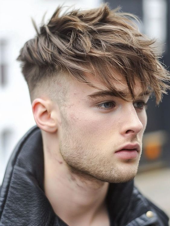 Top 20 Hairstyles for Men with Triangle Face Shape in 2024 15