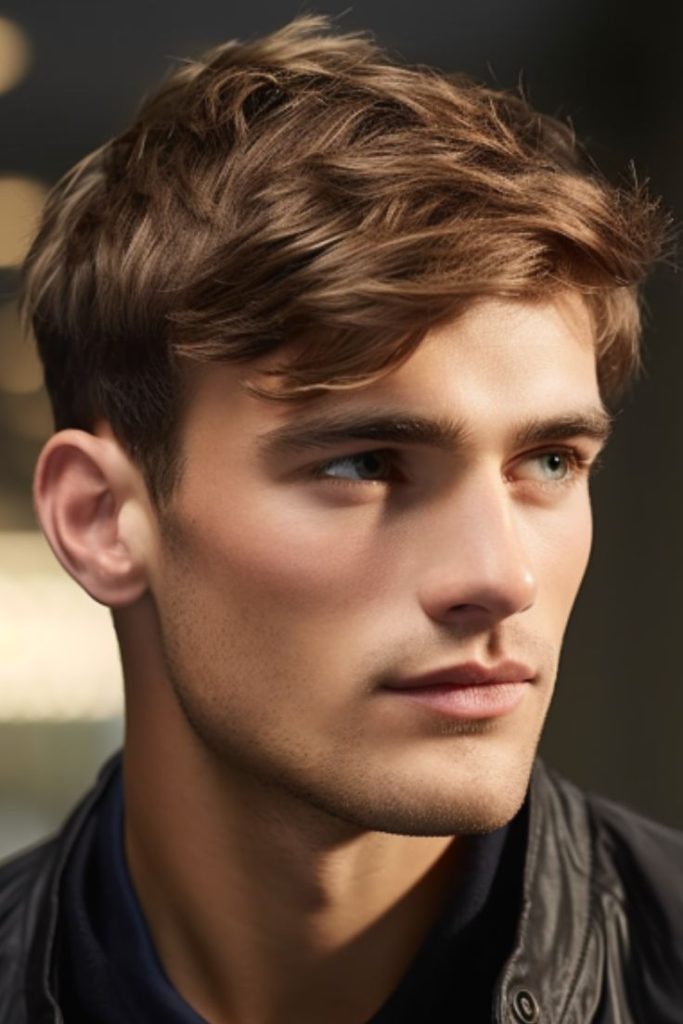 Top 20 Hairstyles for Men with Triangle Face Shape in 2024 21