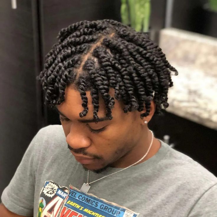 Twist Hairstyles for Men: 15 Trending Styles for Black Men 7