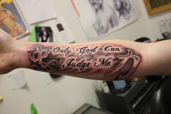 Tattoos with Quotes for Men