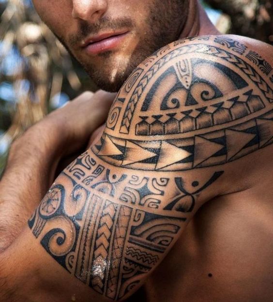 Top Shoulder Tattoo Ideas for Men – Bold & Unique Designs 2