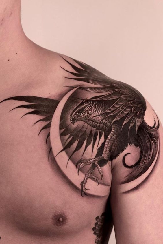 Top Shoulder Tattoo Ideas for Men – Bold & Unique Designs 3